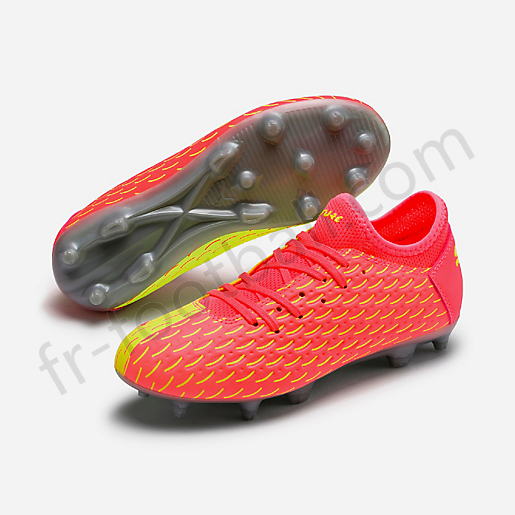 Chaussures de football moulées enfant Future 5 4 Netfit Fg Jr-PUMA Vente en ligne - -2