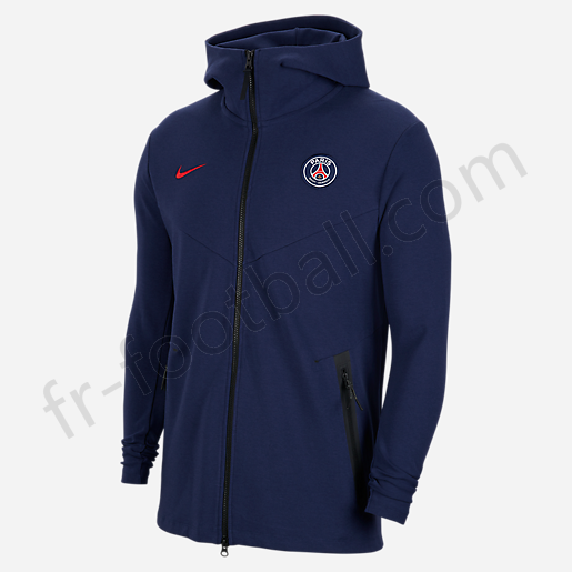 Sweatshirt homme Paris Saint-Germain Tech Pack Men'S-NIKE Vente en ligne - -0