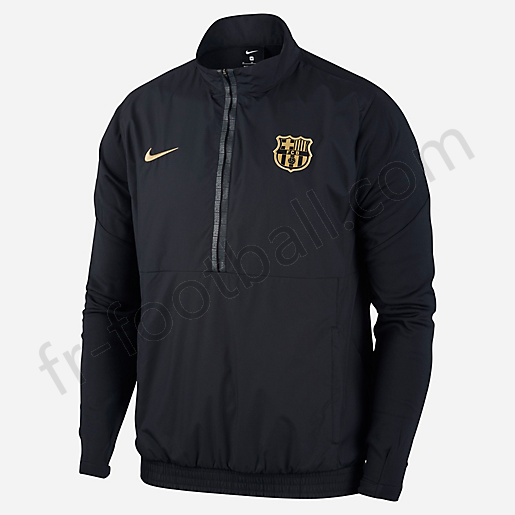 Sweat homme Fc Barcelona Men'S 1/2-Zip Jacket-NIKE Vente en ligne - -0