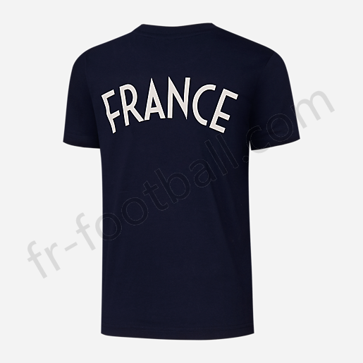 T-shirt manches courtes enfant France FFF BLEU-FFF Vente en ligne - -0