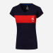 T-shirt manches courtes femme France FFF BLEU-FFF Vente en ligne - 0