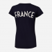 T-shirt manches courtes femme France FFF BLEU-FFF Vente en ligne - 1