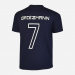 T-shirt manches courtes enfant Stripe Griezmann FFF BLEU-FFF Vente en ligne - 0